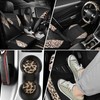CAR PASS Leopard Print Faux Leather Car Seat Covers &
