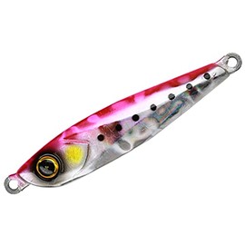 Hayabusa FS433 Tungsten Jig, Jack Eye TG Swim, 1.4 oz (40 g), #1 Keimura Pink Sardine