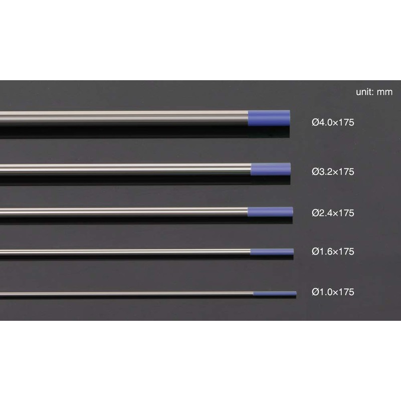TIG Welding Tungsten Electrode 2% Lanthanated 5pk 1/16" & 5pk