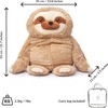 Weighted Anxiety Comfort Animal – 5 lb Light Brown Sloth