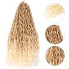 Long Curly Crochet Braids Women Soft Fashionable Delicate Synthetic Braiding