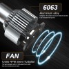 XWQHJW H4 LED Headlight Bulbs High Low Beam Super Bright