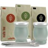 caámate. Mate Tea Set Organic ● 3 Mates + 2