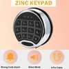 Digital Electronic Keypad Lock for Left Swing Bolt Safes, Gun