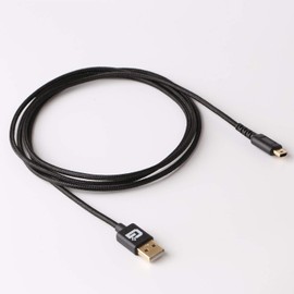 Gamanic DS Lite Charger, USB Cable, DS Light, DSL, DSLite, NDS 4.9 ft (1.5 m), Black (Confirmed Working on Real Device)