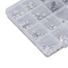 240 Pcs Micro USB Connector Set Stainless Steel Single Row