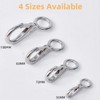 Fixed Spring Snap Hook, Stainless Steel 316 Quick Release Shackles