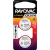 Rayovac CR2016 3V Batteries, 3 Volt Battery Lithium Coin, 2