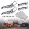 RYANSTAR RACING 2 PCS Utility Trailer Lift Gate Latches with