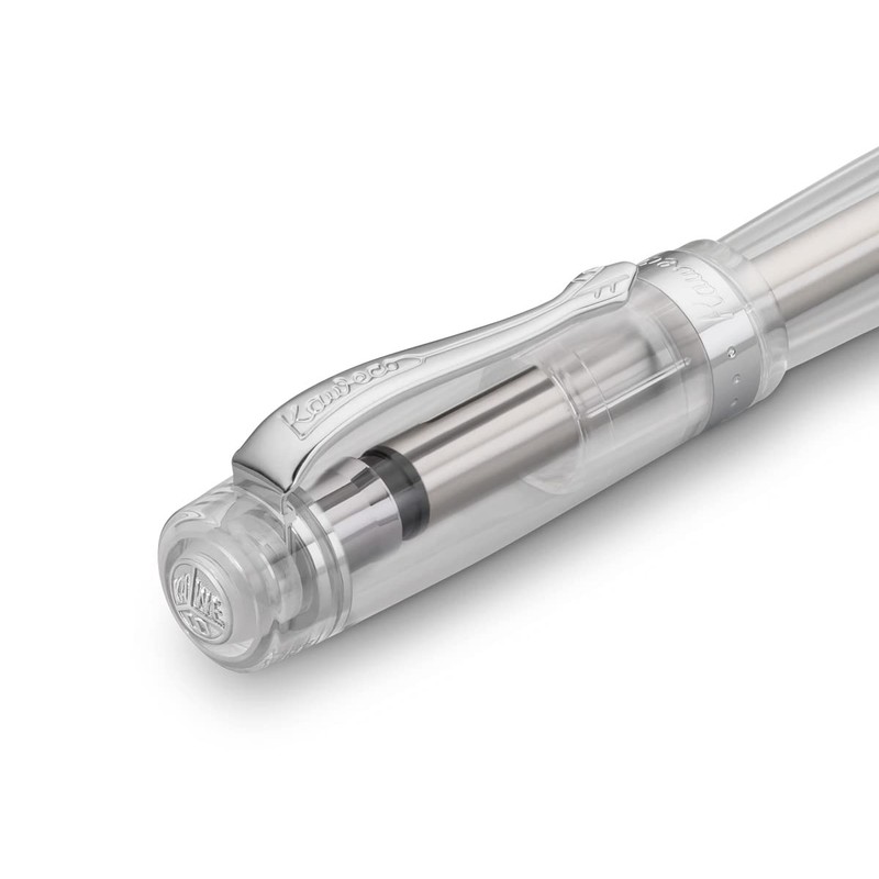 Kaweco STUDENT Ball Pen Transparent I Retractable Ballpoint Pen in