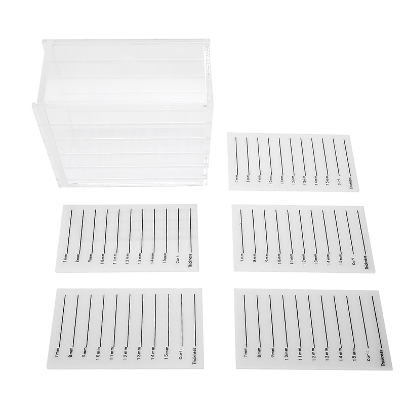 5 Layers Eyelash Extension Storage Box False Eyelash Display Makeup