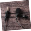 Generic 2pcs Portable Clip Microphone for Pc Phone Lavalier Computer