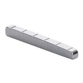 42mm Slotted Guitar Stainless Steel Nut for Strat Stratocaster Telecaster Style 6 String Electric Guitar Chrome 42x3.5mm