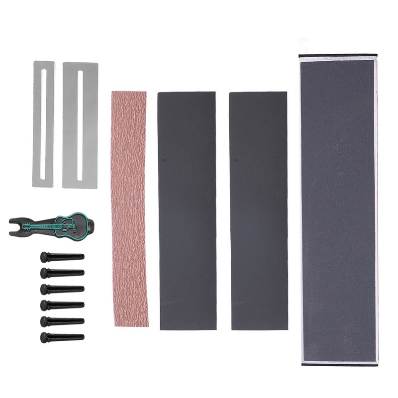 Guitar Polishing Tools Fret Gasket Bridge Pins and Puller Grinding