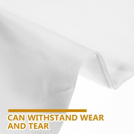 SUPVOX Diy Car Flag Heat Transfer Blank, Double-Sided White Flag for Custom Printing, Easy to Install and Clean, 14.76 X 11.02 Inch for Vehicle Decoration