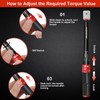 ATsafepro Plug-In Torque Wrench 5-60 Nm, 9 x 12 mm