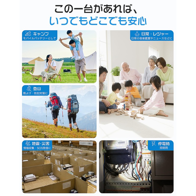 【Disaster Prevention Safety Association Recommended Product Certification】 Greeshow Disaster Prevention