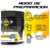 Creatina Monohidratada 500g Guns En Polvo Varios Sabores Mora Azul