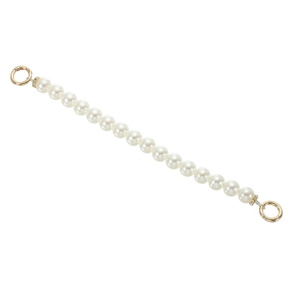 PATIKIL Imitation Pearl Bead Purse Chain Strap 10", Pearl Beaded