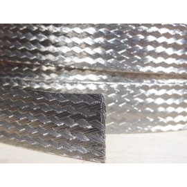 AC/DC Wire And Supply 20 FEET 5/8" BRAIDED GROUND STRAP GROUNDING Tinned Copper Flat Braid MADE IN USA