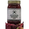 Strawberry Rhubarb Jam, All Natural/Low Sugar, 18 oz