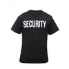 Rothco 2-Sided T-Shirt, Security Black, Medium