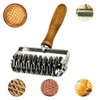 Yallmie Lattice Pastry Cutter, Pastry Lattice Cutter Stainless Steel Lattice