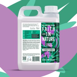 Faith in Nature Natural Conditioner - Vegan & Cruelty Free, No SLS or Parabens - 84.5 fl oz, Lavender & Geranium