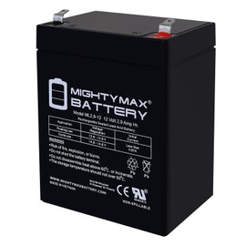 Mighty Max Battery ML2.9-12 - 12Volt 2.9AH, F1 Terminal, Rechargeable SLA AGM Battery - 2 Pack
