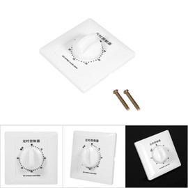 Countdown Timer Switch,Pump Timer,AC 220V ((with Normally Open Function (no Indicator Light)) 60 Minutes Timer Switch)