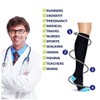 zuoge 3 Pares Calcetines de compresión - Mejor médico, enfermería,