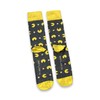 Mens Pac-Man Retro 80's Arcade Game Socks 6-10 UK /