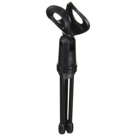 Gator Frameworks Mini Tripod Desktop Microphone Stand with Clip for Wired Mics and Collapsible Legs (GFW-MIC-0250)