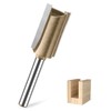 Router Bits 1/4 Shank, Straight Two Flute Router Bits 16mm