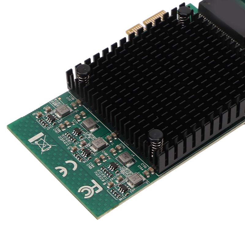 PCIE X1 Ethernet Card 4 Port RJ45 Copper Interface JL82571GB
