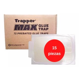 Trapper Max Trampa De Goma Para Raton Trampa Adhesiva Para Inscetos 15pz