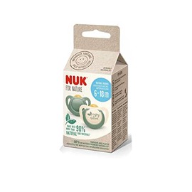 SUCCHIETTO NUK FOR NATURE LATEX 6-18 2PCS