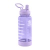 Takeya Tritan Motivational Water Bottle with Flip Straw Lid -