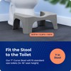 Squatty Potty The Original Bathroom Toilet Stool, Curve Lightweight with