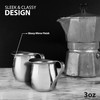 EHOMEA2Z Stainless Steel Bell Creamer Espresso Shot Frothing Pitcher Cup