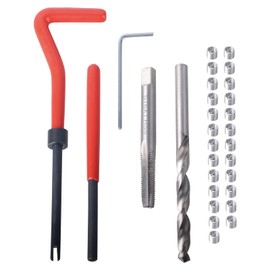 DAYUAN Thread Repair Kit M5x0.8mm Helicoil Restoring Thread Repair Tools Wire Insert Kit Compatible Hand Tool Set for Auto Repairing