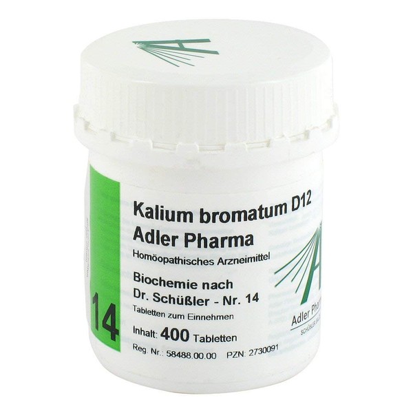 Biochemie Adler 14 Potassium Bromatum D 12 Tablets