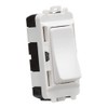 Knightsbridge GDM002U DP Grid Module, 20AX, White