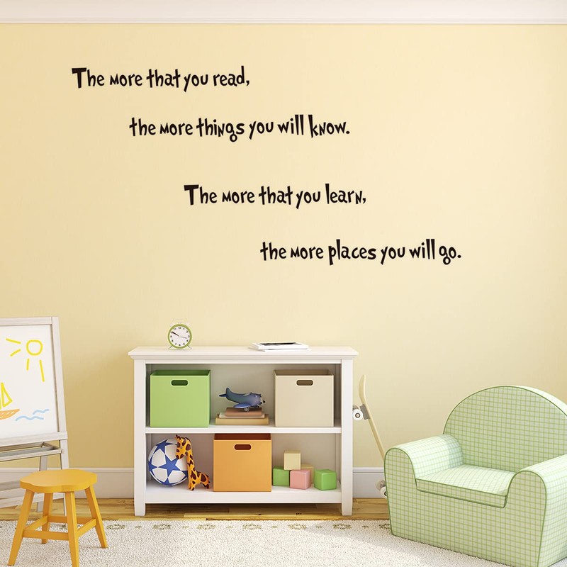 The More That You Read The More Things You Will