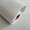 DHHOUSE Silver Crocodile Wallpaper Border, Peel and Stick Glitter Wall