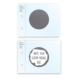 My Scratch Offs - Notebook Paper Scratch-Off Card Prizes for Kids, Teacher Supplies for The Classroom - Pack of 20