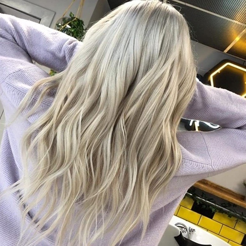 Ultraviolett/ultra blond Kein gelbes silbernes Shampoo - verrückte Farbe