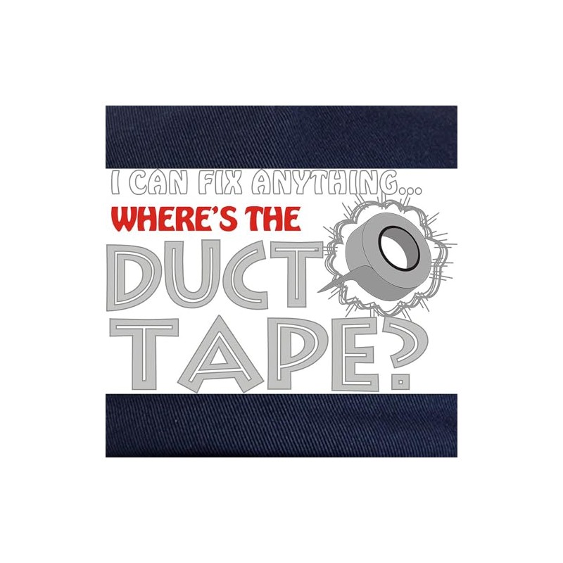 CafePress Duct Tape Cap Unique Adjustable Baseball Hat Navy