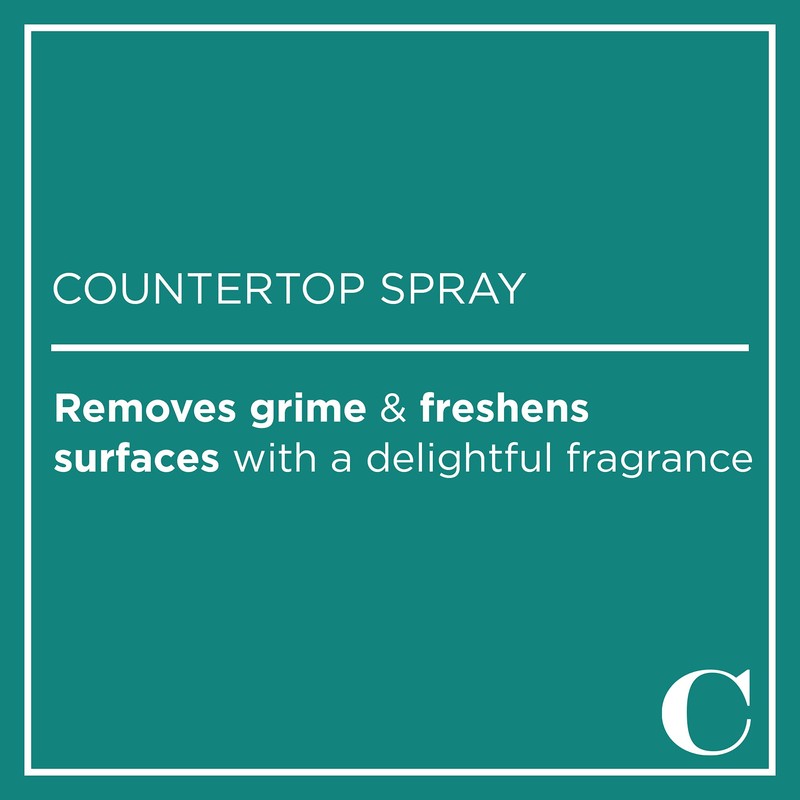 Caldrea Multi-Surface Countertop Spray Cleaner, Made with Vegetable Protein Extract,