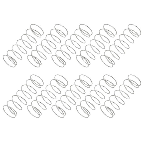 PATIKIL Compression Springs 0.6mm Wire Dia x 12mm OD x
